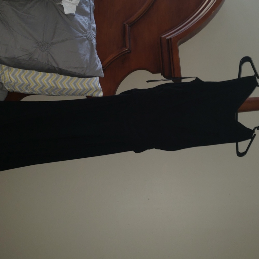 Black banquet dress